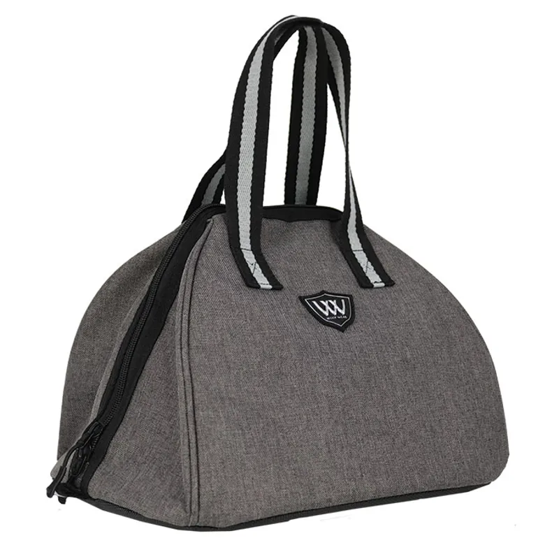 Woof Wear Riding Hat Bag in Grey
